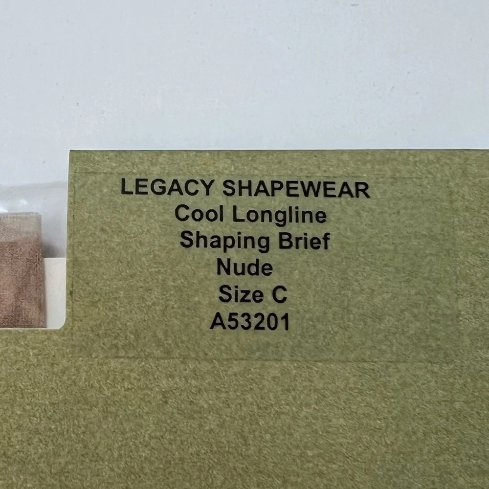 LEGACY Shapewear Cool Longline Shaping Brief NUDE  Bundle of 2 Size C